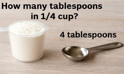 How Many Tablespoons in 1/4 Cup