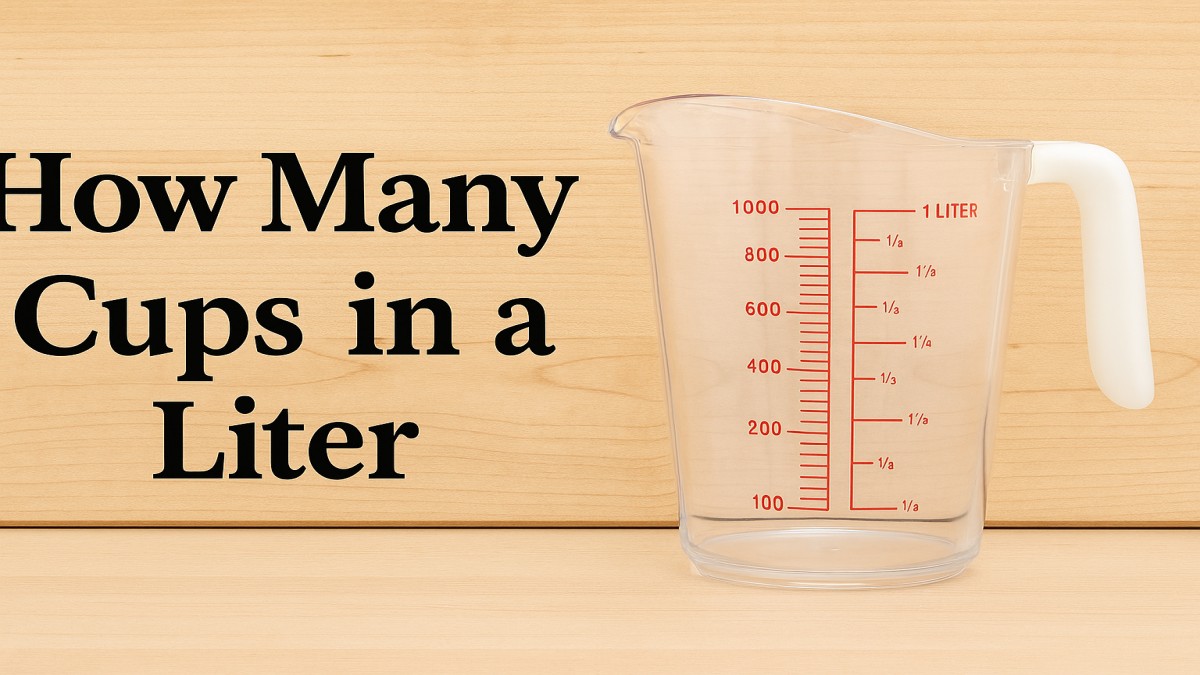 How Many Cups in a Liter? The Ultimate Guide to Liquid Measurements 41 How Many Cups in a Liter