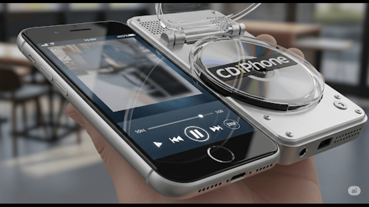 CDiPhone: The Curious Concept Blending Compact Discs and Smartphones 41 CDiPhone