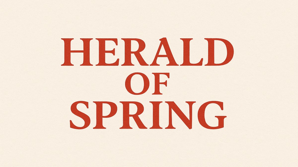 Herald of Spring 41 Herald of Spring