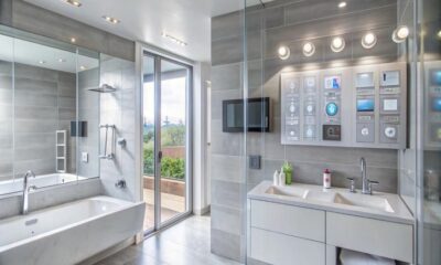 Modern Bathroom Designs with Stylish Vanity Units
