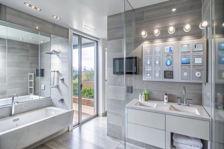 Modern Bathroom Designs with Stylish Vanity Units