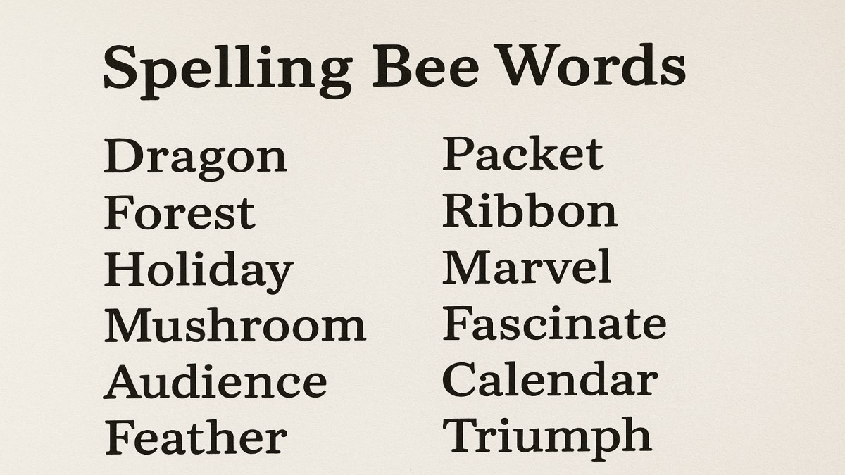 Mastering Spelling Bee Words: A Complete Guide for Champions in the Making 41 Mastering Spelling Bee Words