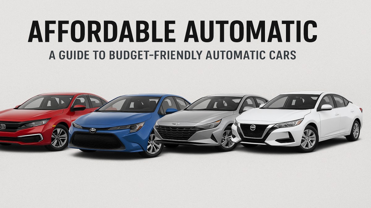 Affordable Automatic: A Guide to Budget-Friendly Automatic Cars 41 Affordable Automatic