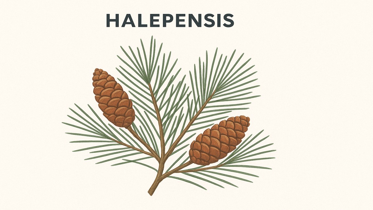 Halepensis: The Resilient Mediterranean Pine and Its Ecological Importance 41 Halepensis