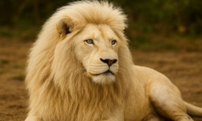 White Lion Animal