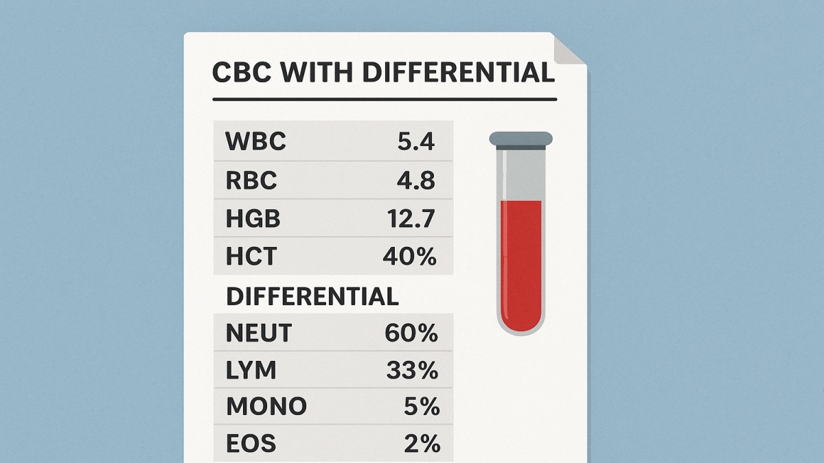 CBC With Differential: What It Is, How It Works, and Why It Matters 41 CBC With Differential