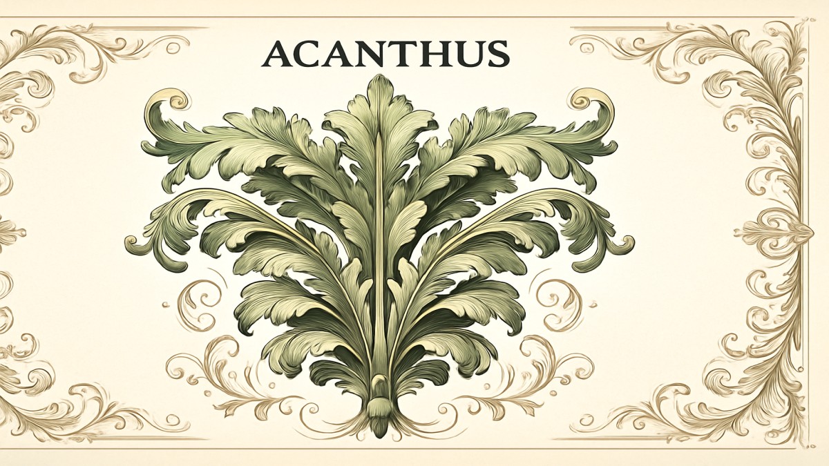 Acanthus: History, Symbolism, Uses, and Botanical Importance 41 Acanthus
