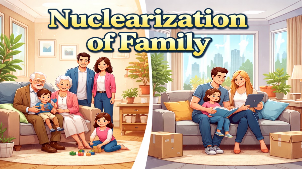 Nuclearization of Family