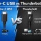 Type-C USB vs Thunderbolt