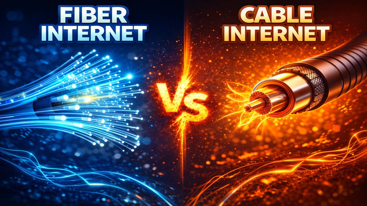 Fiber vs Cable Internet