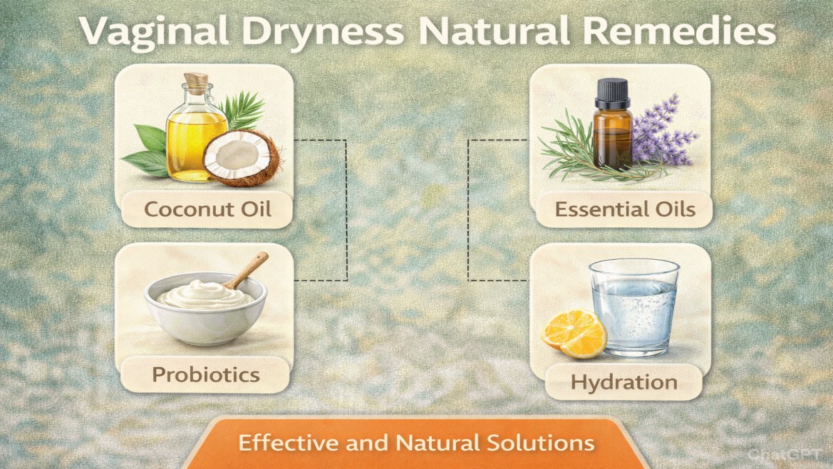 Vaginal Dryness Natural Remedies