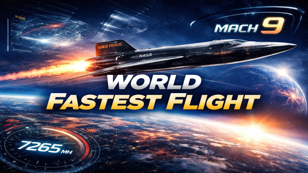 World Fastest Flight: Speed Records, Fastest Planes, and Future Aviation 41 World Fastest Flight