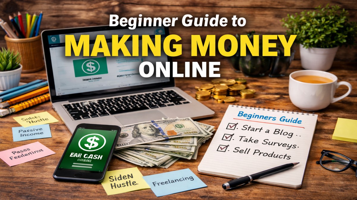 Beginner Guide to Making Money Online (2026 Step-by-Step Guide) 40 Beginner Guide to Making Money Online
