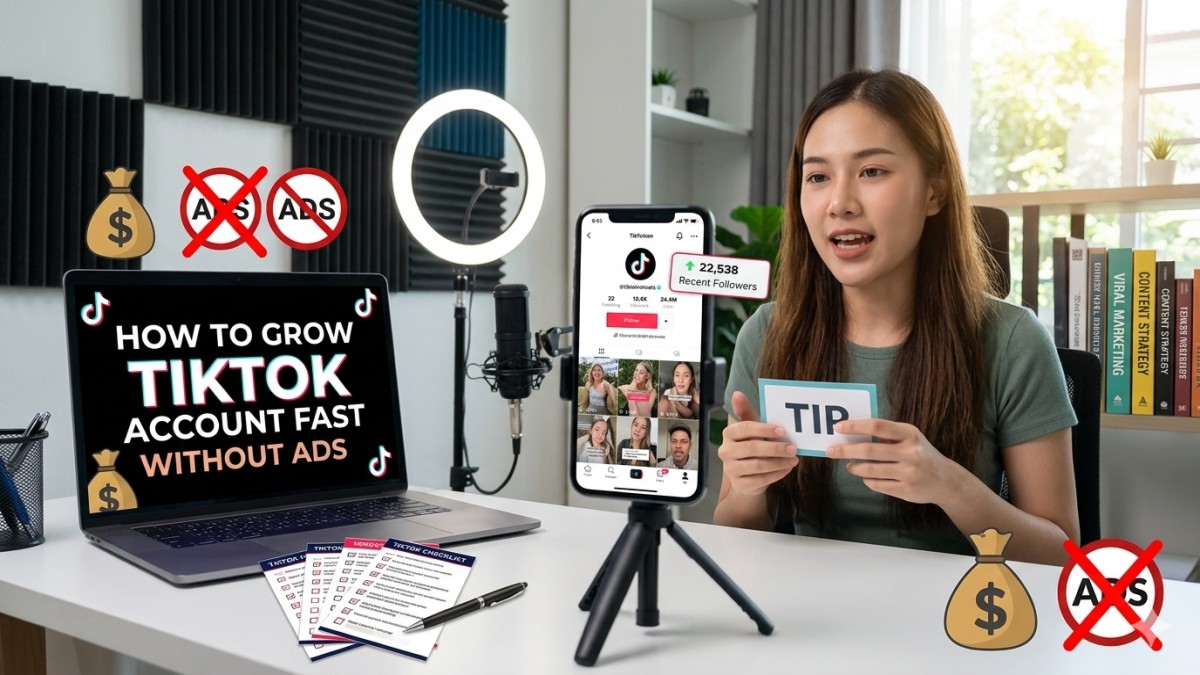 How to Grow TikTok Account Fast Without Ads (2026 Guide) 41 How to Grow TikTok Account Fast Without Ads