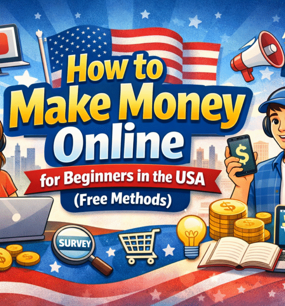 How to Make Money Online for Beginners USA (Free Methods)