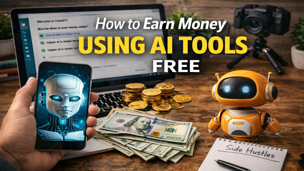 How to Earn Money Using AI Tools Free