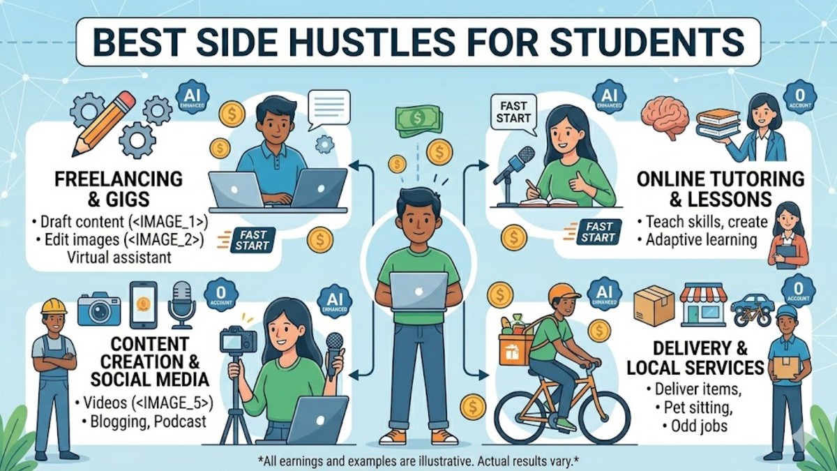 Best Side Hustles for Students