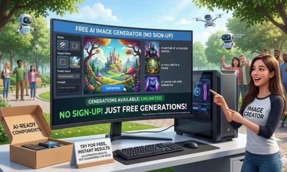 Free AI Image Generator No Sign Up