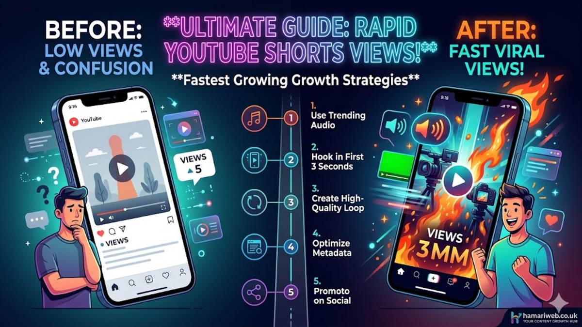 How to Get Views on YouTube Shorts Fast