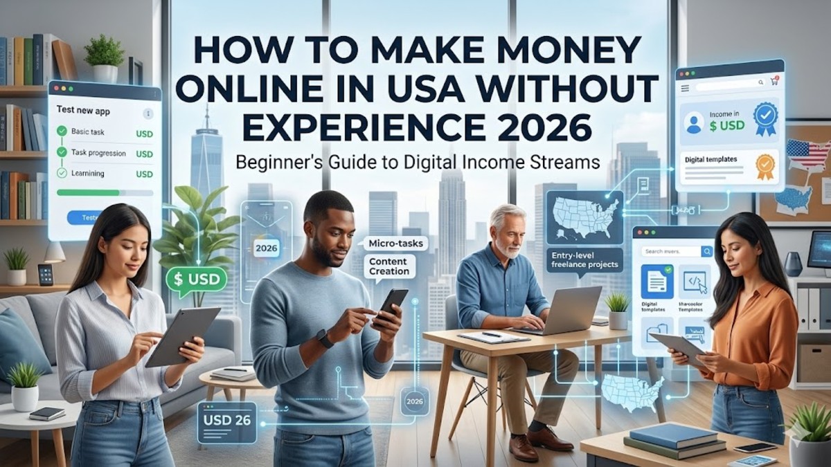 How to Make Money Online in USA Without Experience 2026