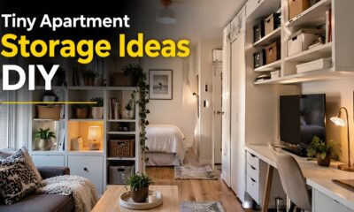 Tiny Apartment Storage Ideas DIY