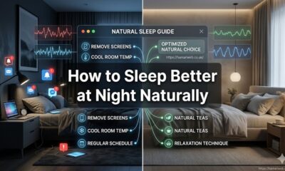 How to Sleep Better at Night Naturally