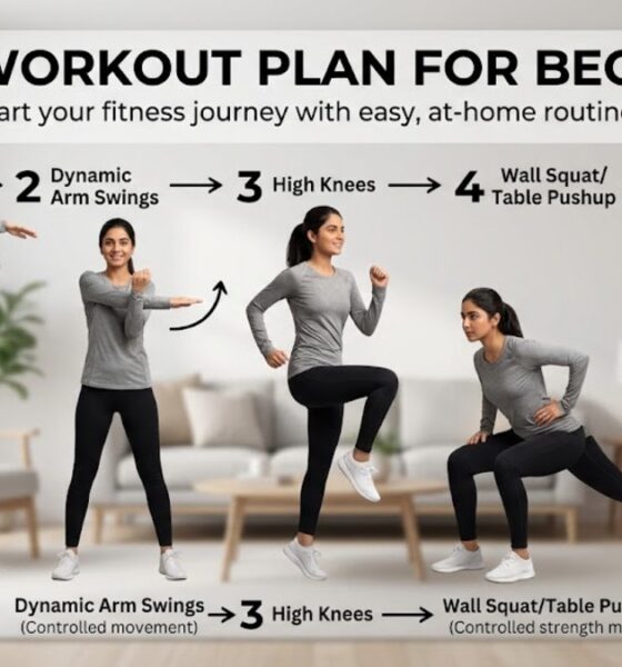 Home Workout Plan for Beginners