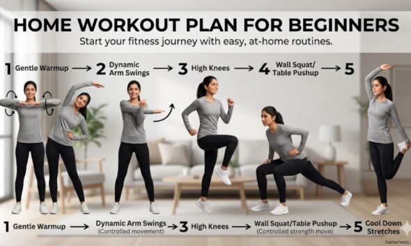 Home Workout Plan for Beginners