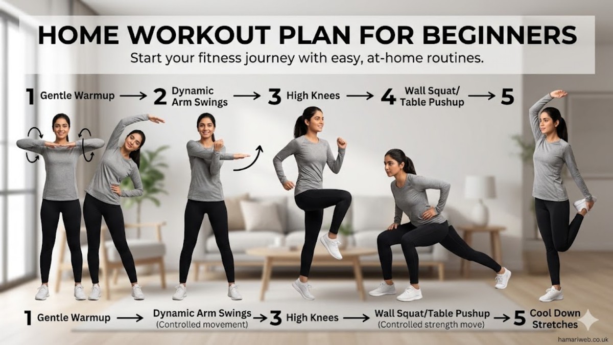 Home Workout Plan for Beginners