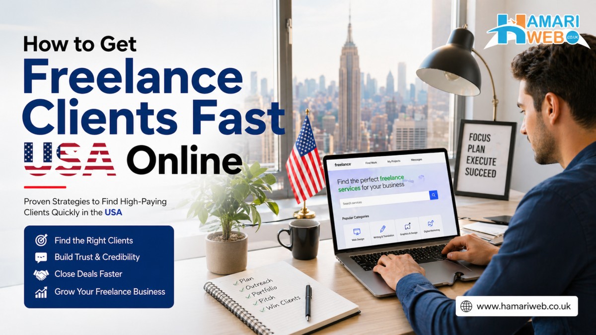 How to Get Freelance Clients Fast USA Online