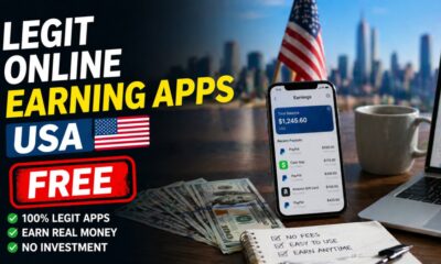 Legit Online Earning Apps USA Free