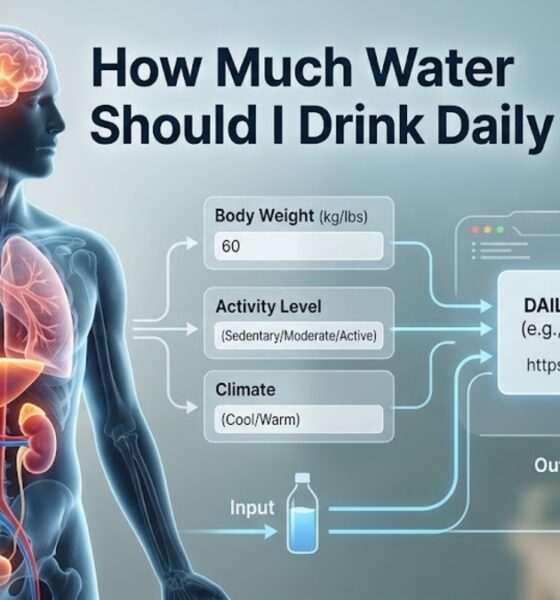 How Much Water Should I Drink Daily? Exact Amount Based on Your Body (2026 Guide) 41 How Much Water Should I Drink Daily