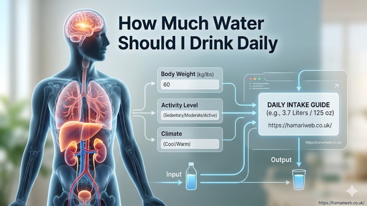 How Much Water Should I Drink Daily