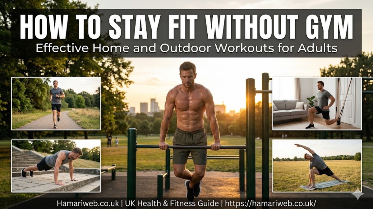 How to Stay Fit Without Gym