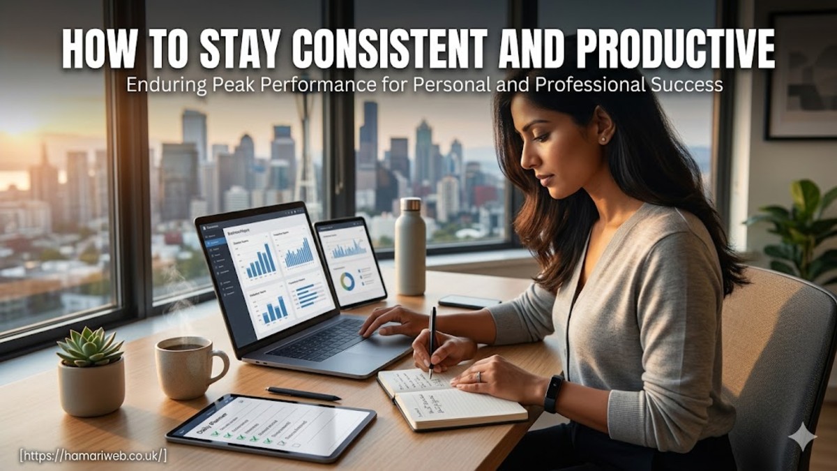 How to Stay Consistent and Productive