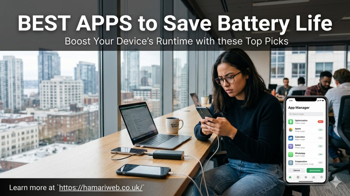 Best Apps to Save Battery Life (2026 Latest Guide) 40 Best Apps to Save Battery Life