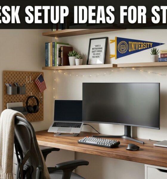 Best Desk Setup Ideas for Students