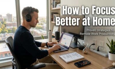 How to Focus Better at Home