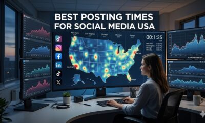 Best Posting Times for Social Media USA