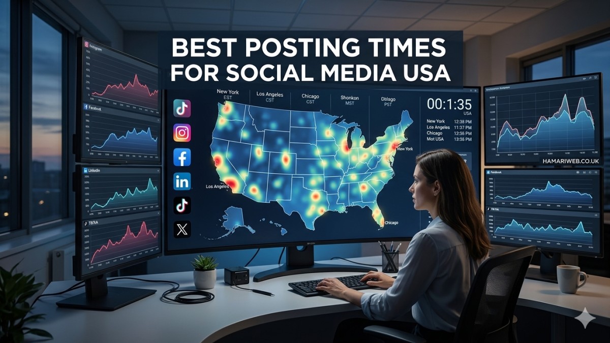 Best Posting Times for Social Media USA