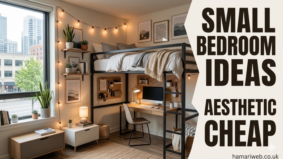 Small Bedroom Ideas Aesthetic Cheap