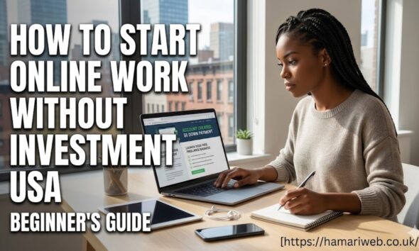 How to Start Online Work Without Investment USA