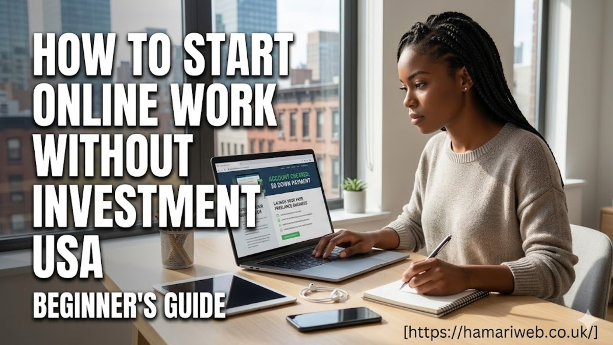 How to Start Online Work Without Investment USA