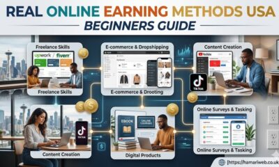 Real Online Earning Methods USA Beginners Guide