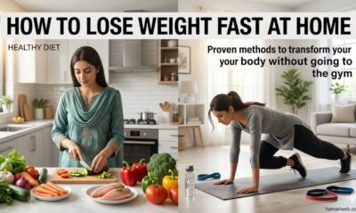 How to Lose Weight Fast at Home