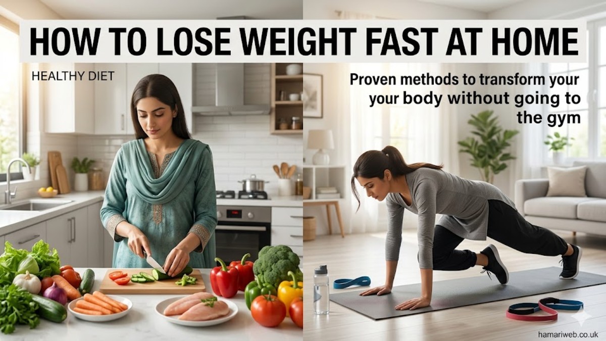 How to Lose Weight Fast at Home