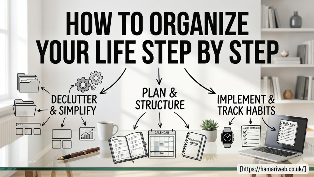 How to Organize Your Life Step by Step