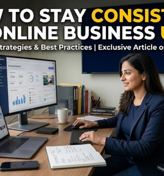 How to Stay Consistent in Online Business USA