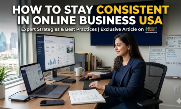 How to Stay Consistent in Online Business USA